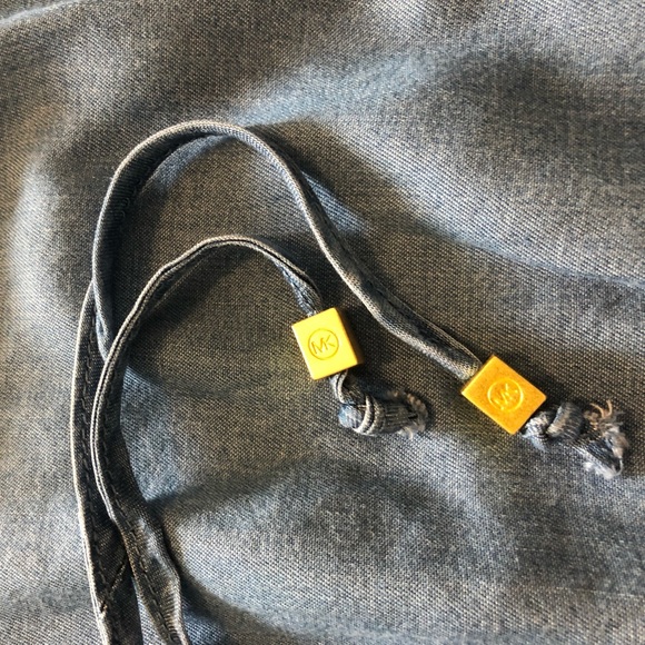 Michael Kors Cold Shoulder Chambray Dress - Picture 6 of 11